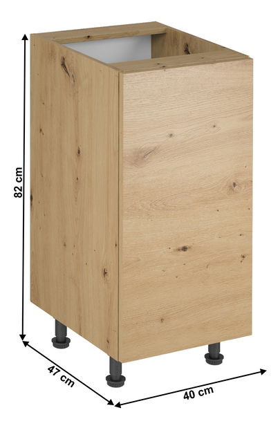 Dolní kuchyňská skříňka D40 Langari (dub artisan) (L)