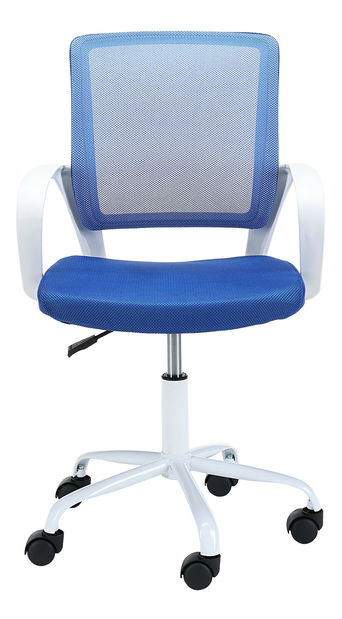 Dětská židle Falta (bílá + modrá)