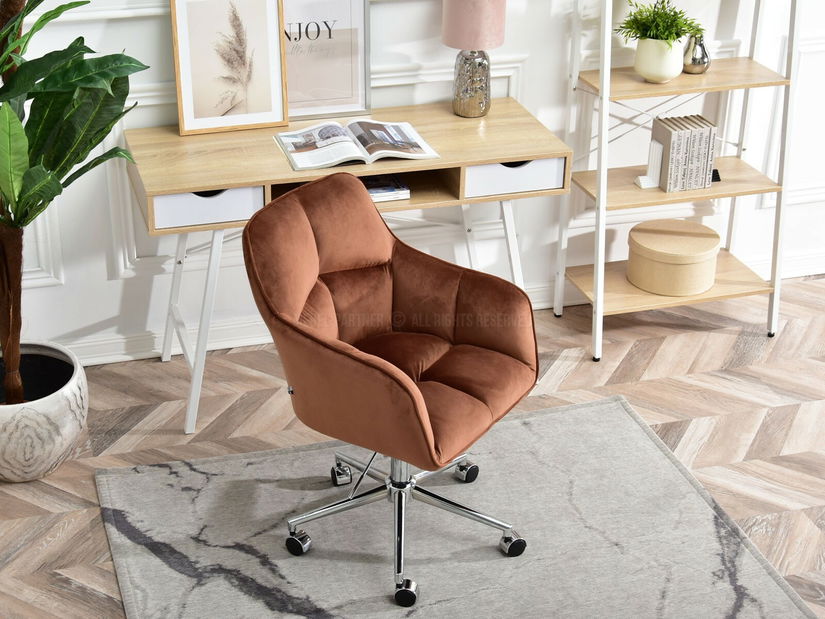 Křeslo Island (měděná + černá)