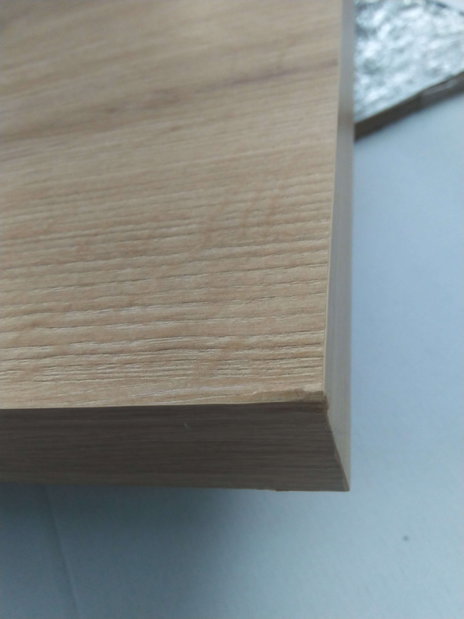 Jídelní stůl Alfred (dub + černá) (pro 4 osoby) *bazar