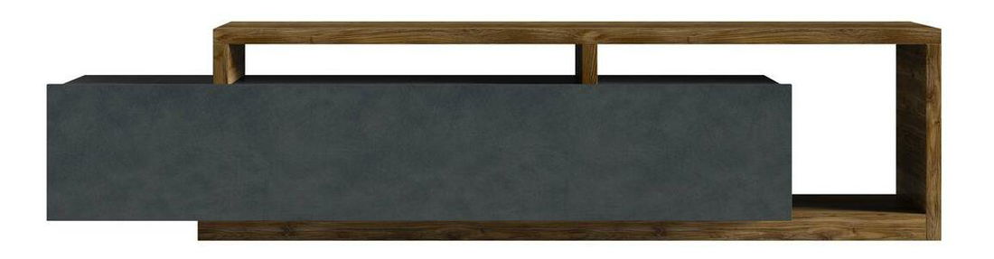 TV stolek Bilsby Typ 40 (smrk + šedá)