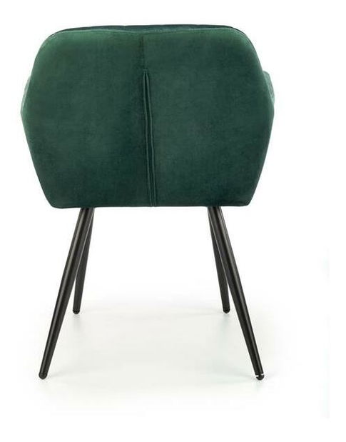 Jídelní židle Kiersten (tmavozelená)
