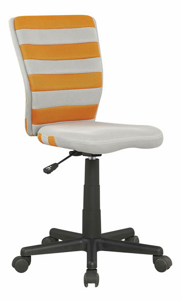 Dětská židle Fuego (šedá + oranžová)