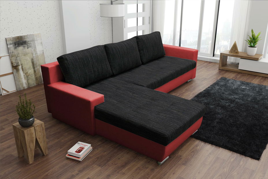 Rohová sedací souprava Theodora (L)