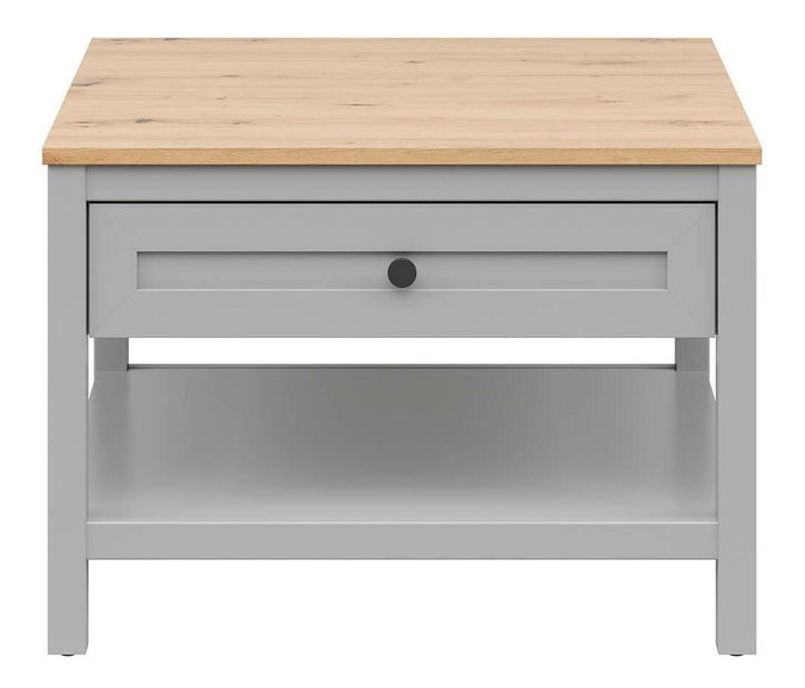 Konferenční stolek BRW Salga 5 (arktická šedá + dub artisan)