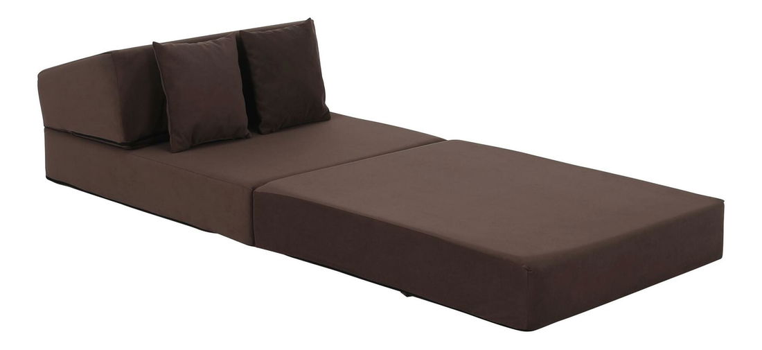 Rozkládací křeslo Plantearan (hnědá)