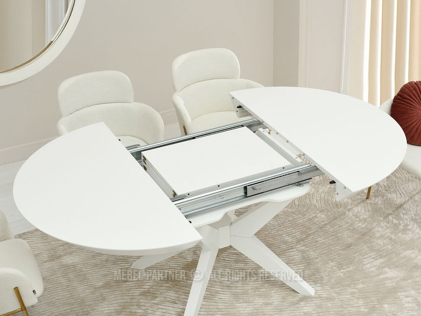 Jídelní stůl Viajaban (bílá)