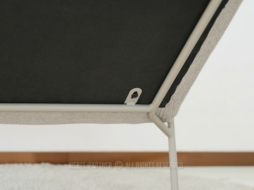 Relaxační křeslo Elesenta (dub + béžová)