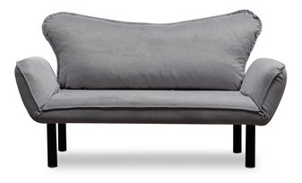 Rozkládací pohovka dvojsed Chatty (šedá)