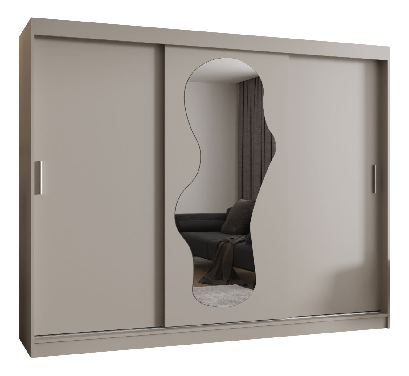 Šatní skříň 250 cm Ulta (kašmír)