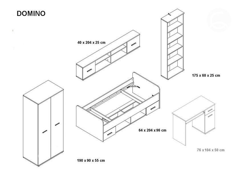 Dětský pokoj Domino III