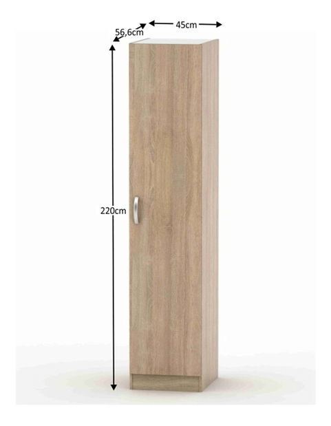 Šatní skříň Betty 2 BE02-006-00