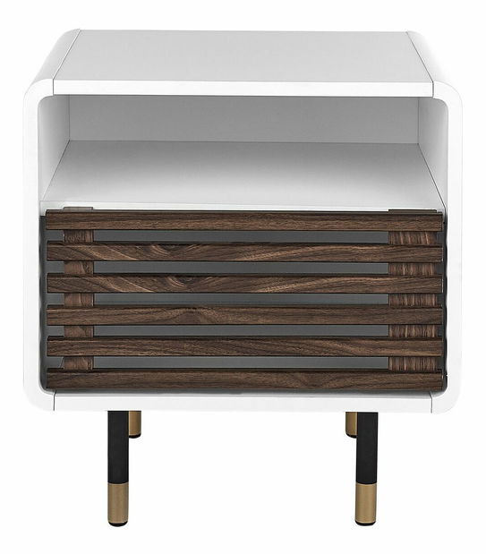 Noční stolek Reparo (bílá)