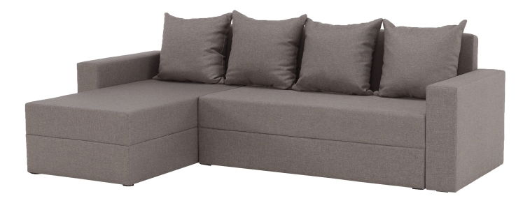 Rohová sedací souprava Thordis (capuccino)