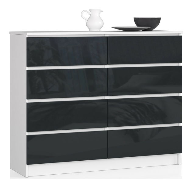 Komoda Kohen (grafit vysoký lesk)