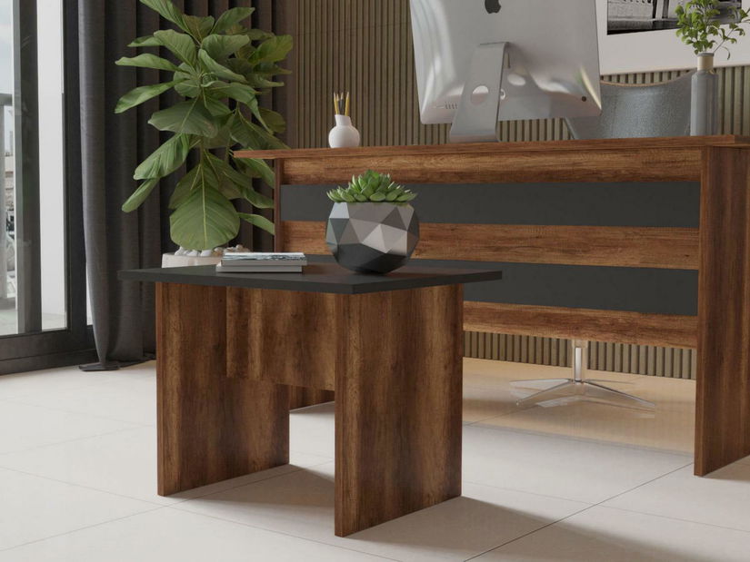 Konferenční stolek Libepi 1 (ořech + antracit)