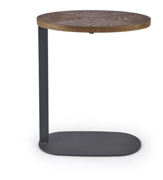 Konferenční stolek Dedra (ořech + černá)