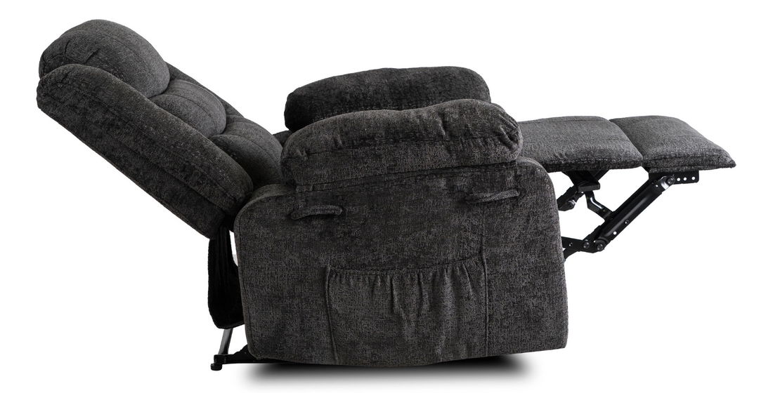 Polohovací křeslo Apoya (černá)