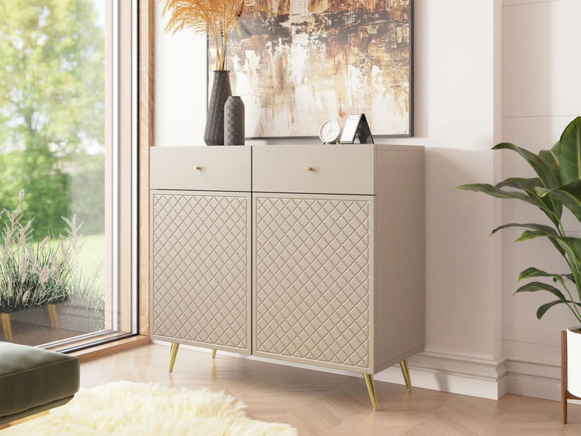 Komoda Baranto 2D2SZ (písková béžová) *výprodej