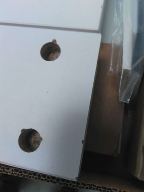 Noční stolek Leopold (Bílá) *bazar