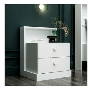 Noční stolek Nilili 3 (bílá)