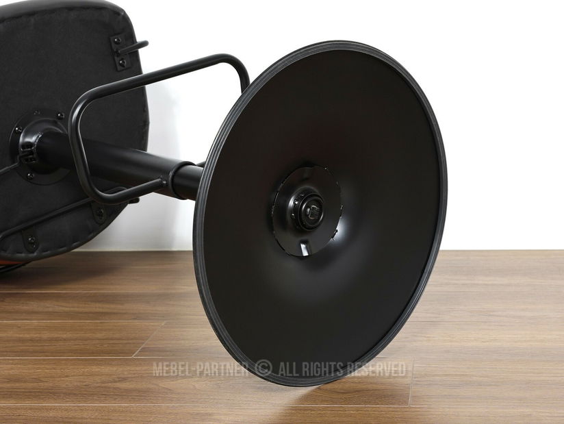 Barová židle CH69 (grafitová + černá)