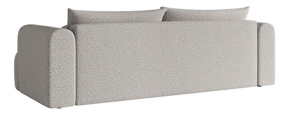 Pohovka trojsedačka Didier (světle šedá + černá)