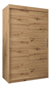 Šatní skříň 120 cm Toki (Dub artisan + Dub artisan)