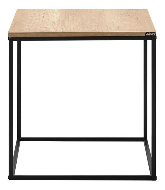 Příruční stolek Losuku 8 (ořech + černá)