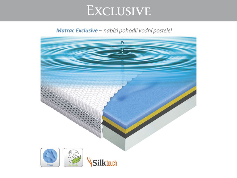 Pěnová matrace Materasso Exclusive 200x80 (T3)