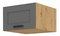 Horní kuchyňská skříňka Lucid WH 60 NAGU 36 1 F (dub artisan + dustgrey)