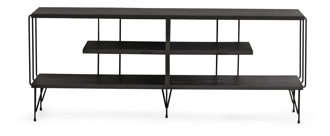 TV stolek/skříňka Elza (Tmavá hnědá)