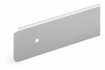 Boční lišta k pracovní desce 28 mm, pravá Kitchy (hliník)