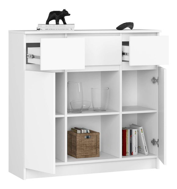 Komoda Kalista VII (bílá)