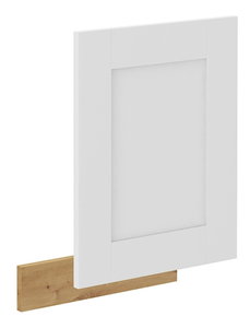 Dvířka na myčku nádobí Lesana ZM 570x446 (bílá + dub artisan)