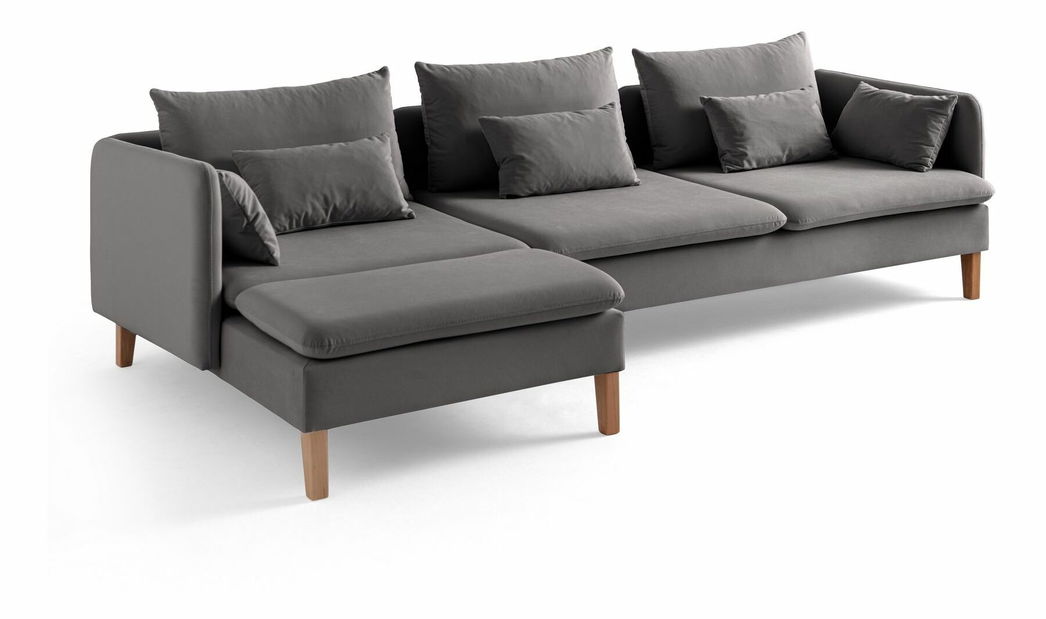 Rohová sedačka Clof (krémová) (P)