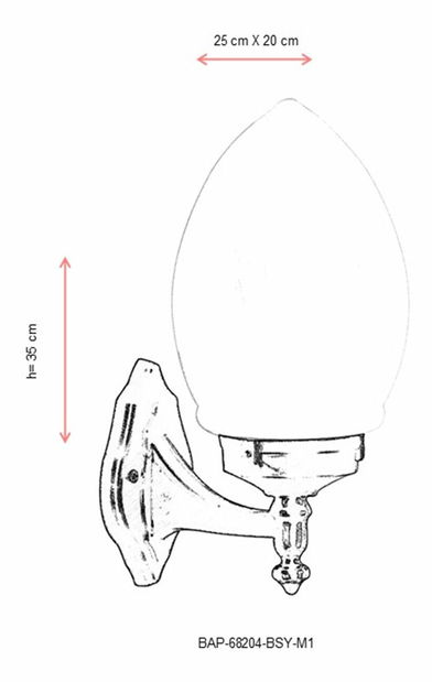 Venkovní nástěnné svítidlo Myah (černá)