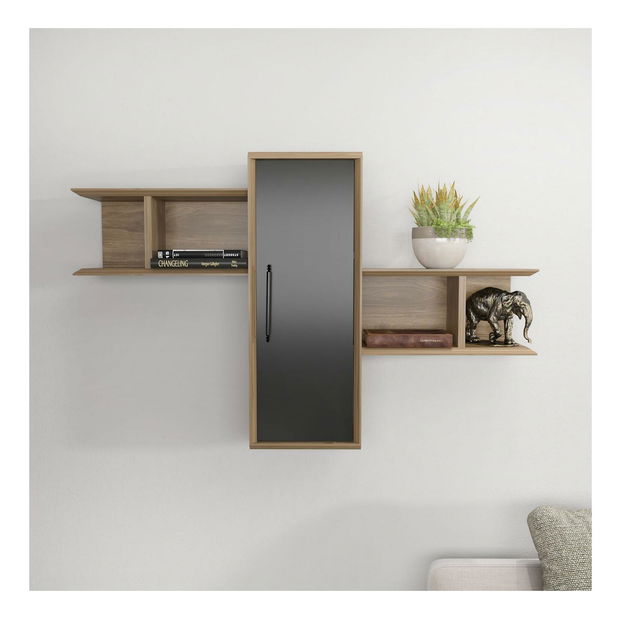 Policový systém Olidella (ořech + černá)