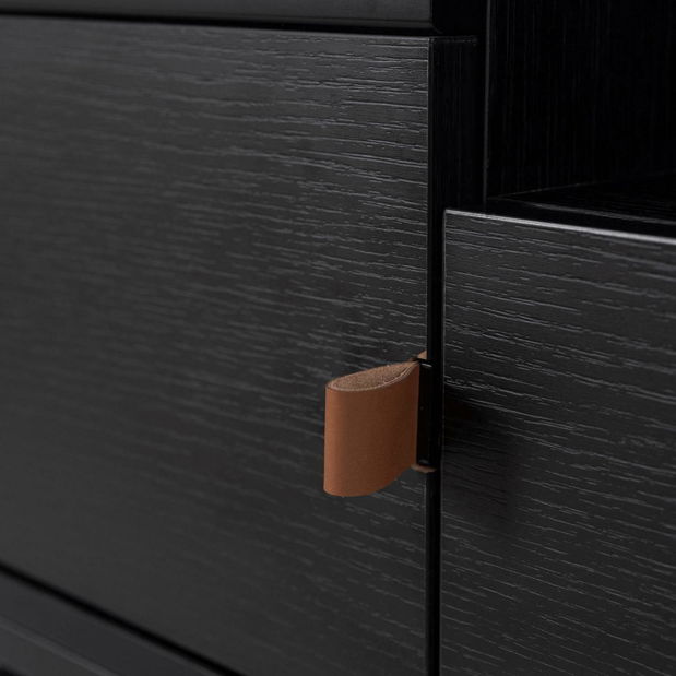 TV skříňka Gradiacion (černá)