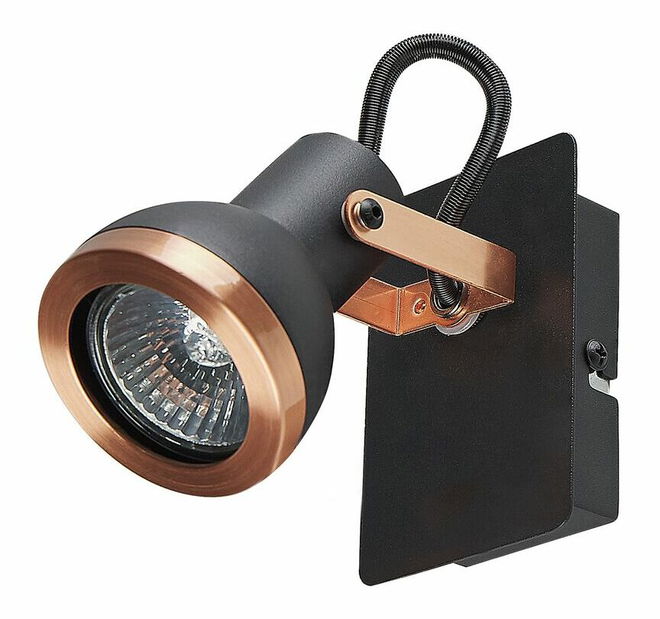 Set 2 ks nástěnných svítidel Braulio (černá)