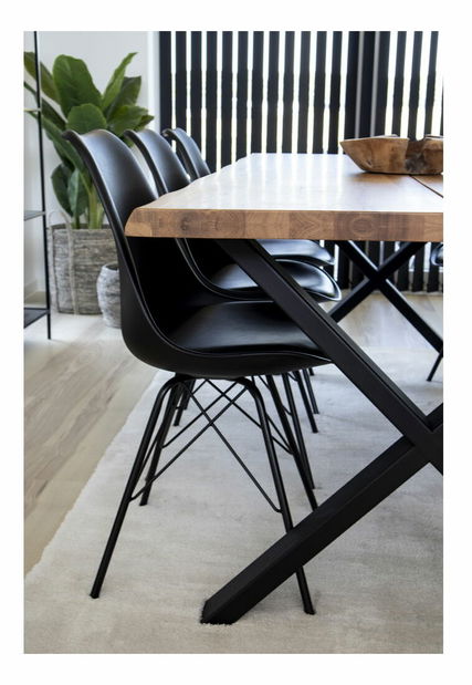 Jídelní židle Onaveta (černá)