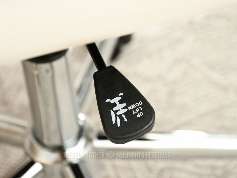 Kancelářské křeslo Leoss (krémová)