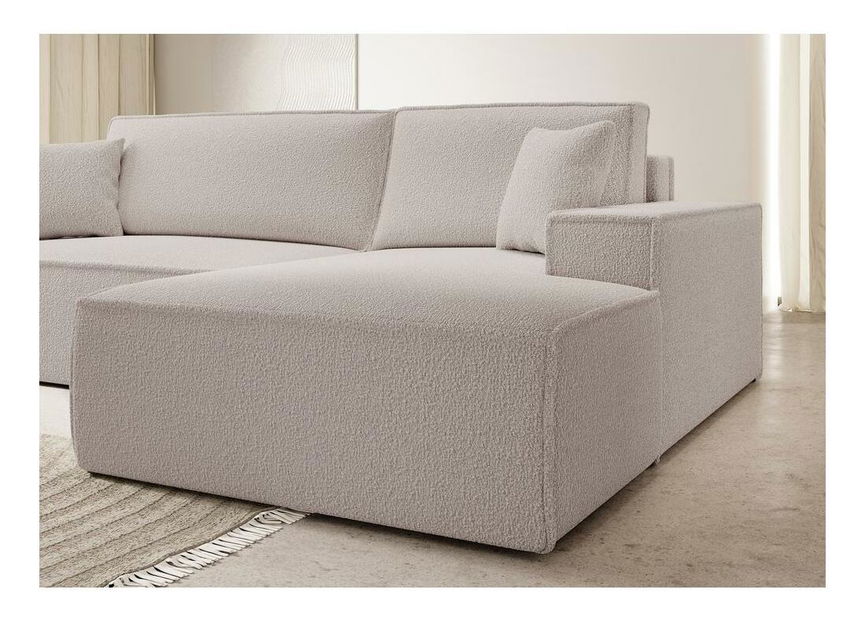 Rohová sedací souprava Fatime new (P) (světlobéžová)