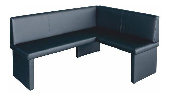 Rohová lavice Mondry (černá) (P)