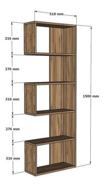 Regál Keteda (bílá)