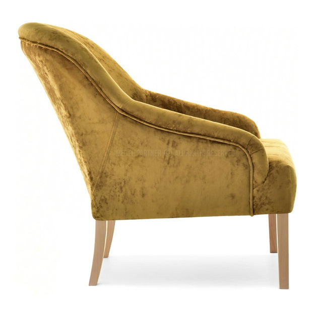 Relaxační křeslo Roseile (dub)