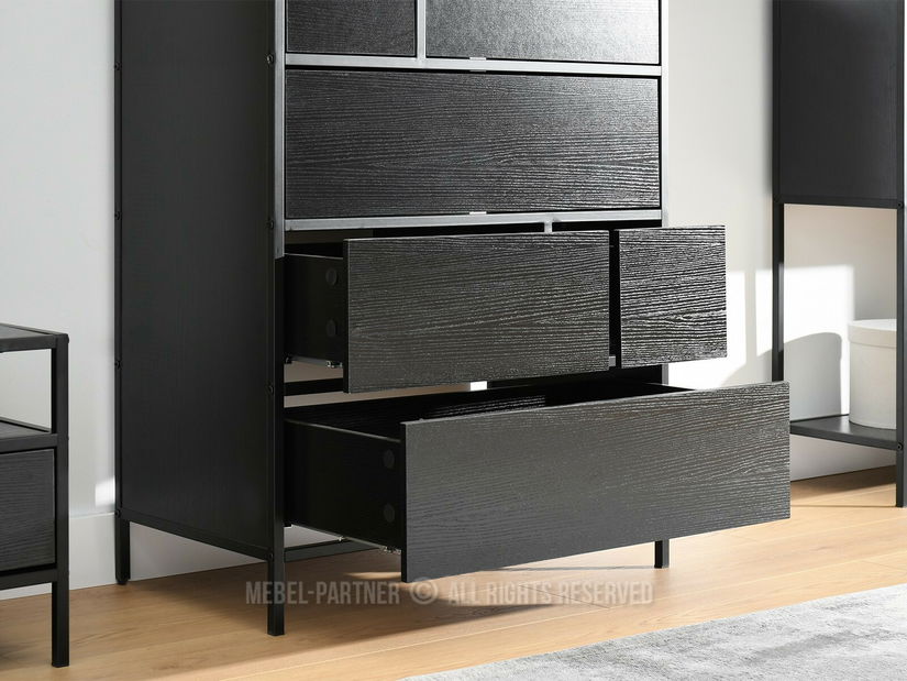 Komoda Samboan (černá)