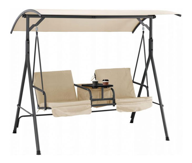 Zahradní houpačka Kubki (béžová)