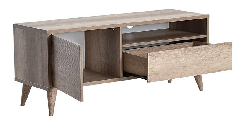 TV skříňka Thea 3 (ořech světlý)