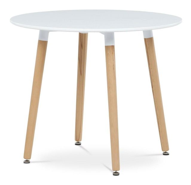 Jídelní stůl Destrozar (bílá matná) (pro 2 osoby)